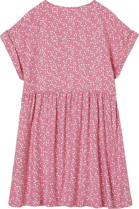 Vertbaudet Mädchen Blumenkleid mit Knöpfen