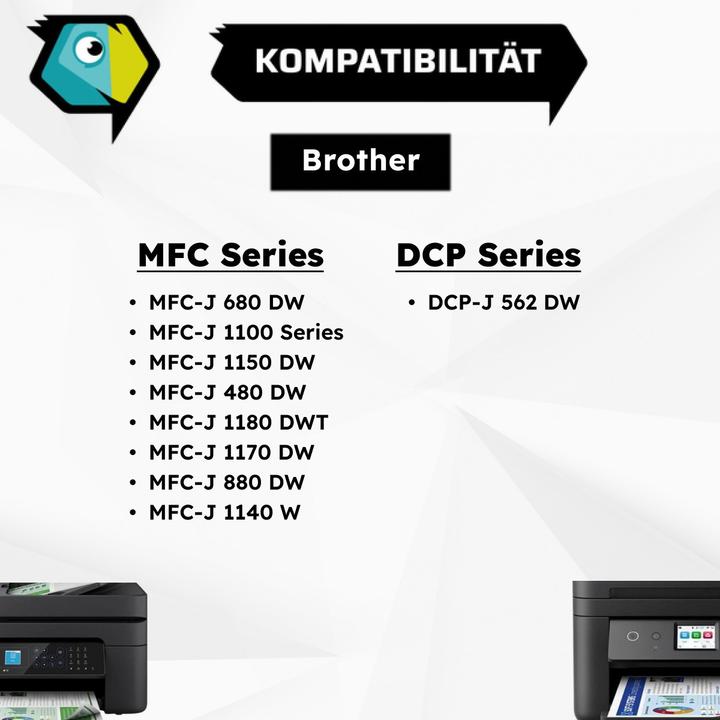 Immagine prodotto Inkadoo Compatibile con Brother LC-221 (Y)
