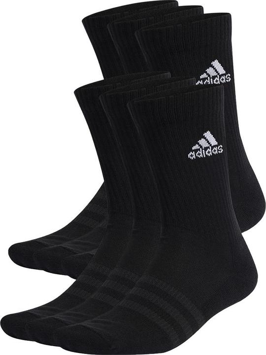 Actual product image adidas Cushioned Sportswear Crew Socks, 6 Pairs (XS)