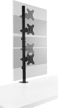 Actual product image Kensington Vertical Stacking Dual Arm (Table, 32")