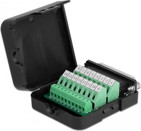 Immagine prodotto Delock Morsettiera adattatore 26Pin - connettore porta parallela DB25 (DB25, 6.48 cm)