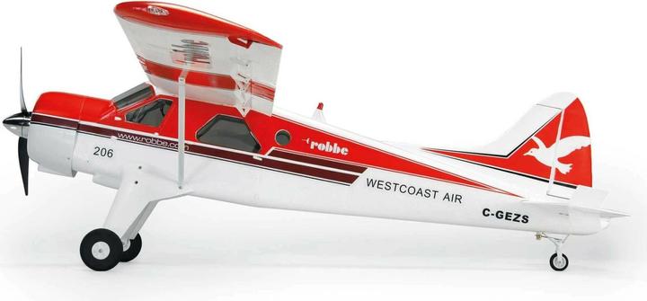 Produktbild Robbe Motorflugzeug DHC-2 Air Beaver, rot, 1520 mm PNP (Motorflugzeug)