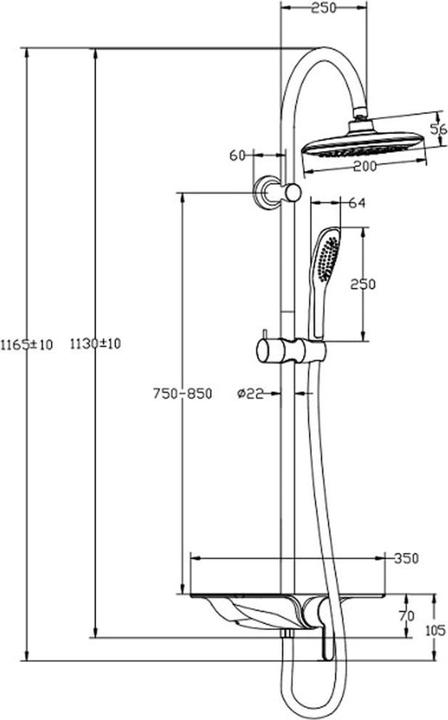 Produktbild Schütte Duschset