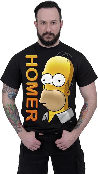 Immagine prodotto The Simpsons Maglietta Homer Simpson Adulto Unisex (S)
