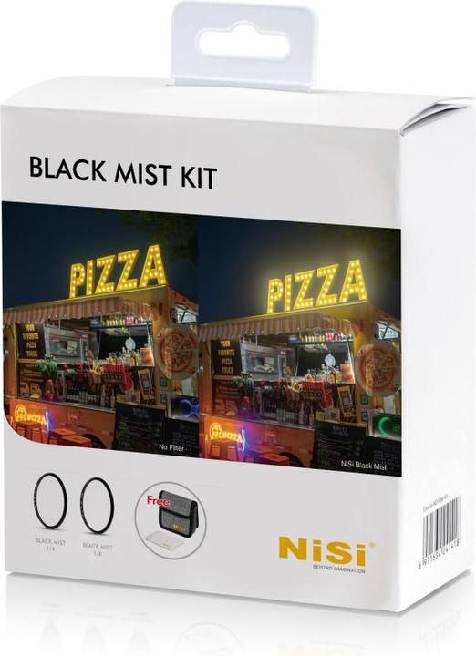 Productafbeelding Nisi Zwarte nevel kit (82 mm, Zwarte nevelfilter, 82 mm)