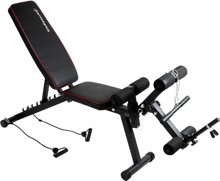 Gladiatorfit Banc de musculation multifonctionnel