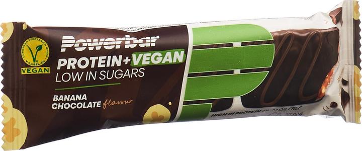 Immagine prodotto Powerbar Barretta Proteica+Vegana Cioccolato alla Banana 42 g (Cioccolato alla banana, 2 pz., 42 g)