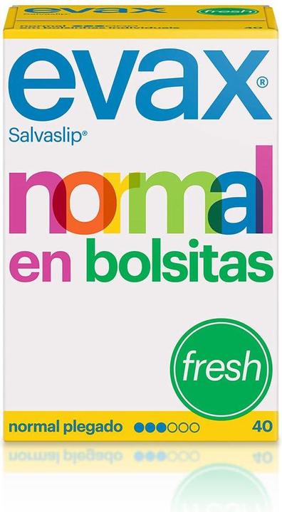 Produktbild Evax SALVA-SLIP normal fresh en bolsitas 40 uds (40 x, Damenbinden)
