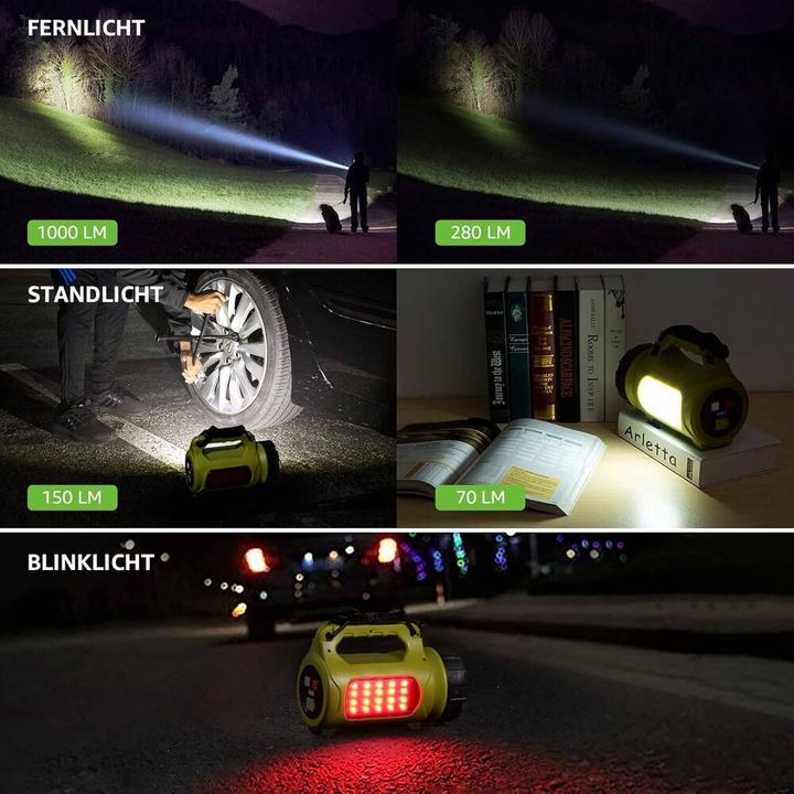 Immagine prodotto Lepro LED-Handscheinwerfer (25 cm, 1000 lm)