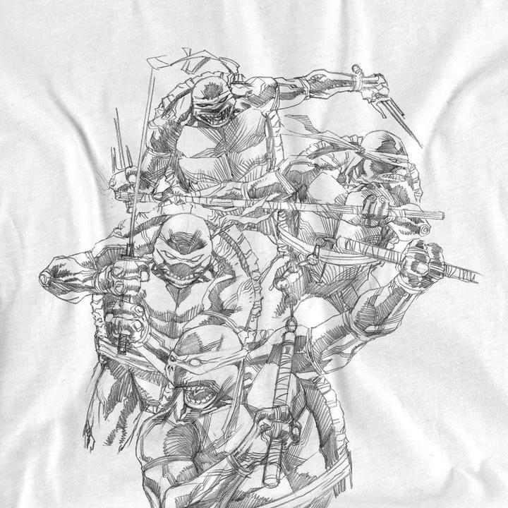 Immagine prodotto Teenage Mutant NT Shinobis Maglietta Uomo (S)