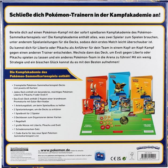 Actual product image Pokémon Kampfakademie 2022 (German, Box Set & Collection)