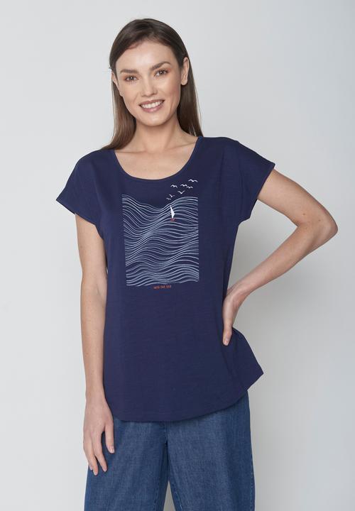 Immagine prodotto Greenbomb Women's Nature High Sea Cool T-Shirt (XS)