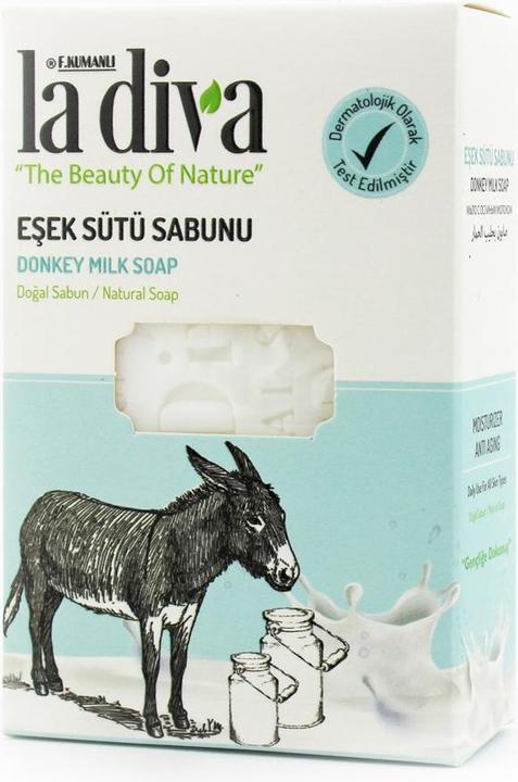 Produktbild La Diva Würfelseife in Eselmilch 100 g -
