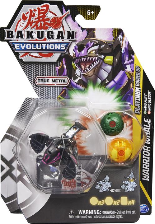Produktbild Spin Master Bakugan Evolutions, Wrath mit Nano Echo und Clutch Platinum Power Up