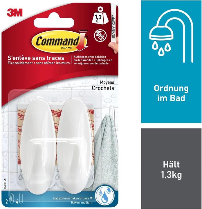 Produktbild Command Badzimmer Haken