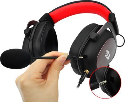 Image du produit Redragon H510 Zeus Casque filaire de jeu USB Type-A Noir, Rose, Rouge (Filaire)