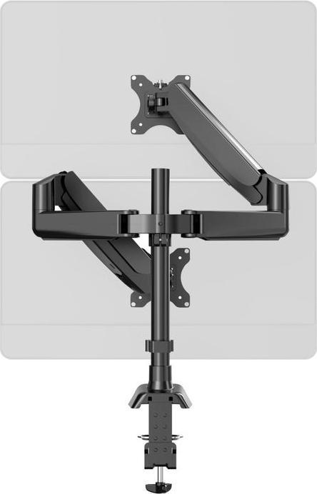 Produktbild Hermex Monitorarm 2 Monitore (Tisch, 32.01")