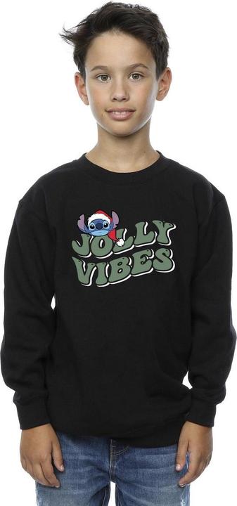 Produktbild Disney Lilo & Stitch Jolly Chilling Vibes Sweatshirt Jungen (140, 146)