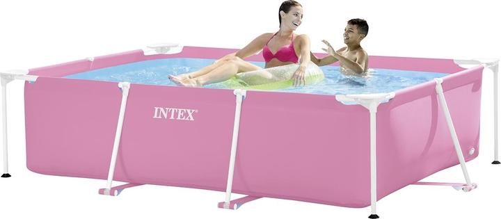 Produktbild Intex Rahmen Pool Rechteckig Rosa 220X150X60 Cm (220 x 150 x 60 cm)
