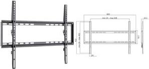Productafbeelding LogiLink TV muurbeugel (Muur, 70", 35 kg)