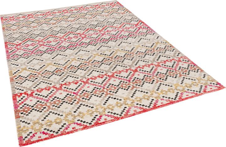 Produktbild Pergamon Kurzflor Designer Teppich Modern Vintage Orient Muster (120 x 170 cm)