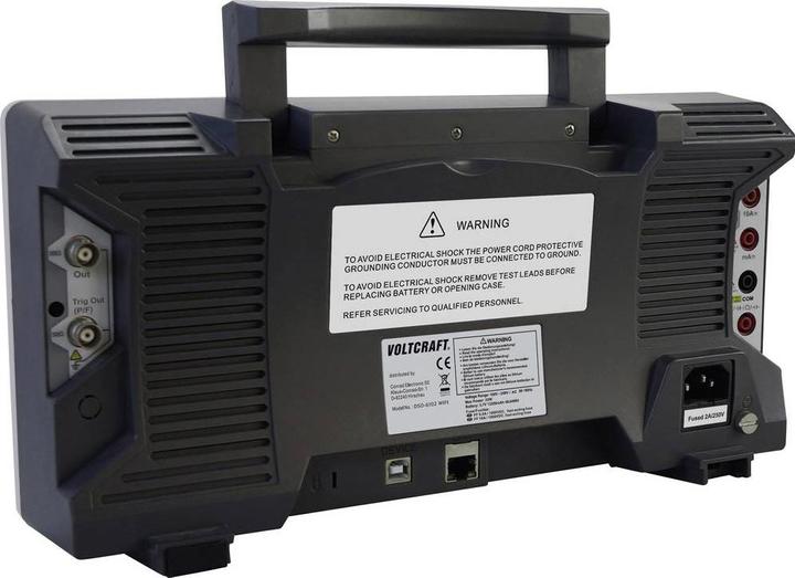 Actual product image Voltcraft Digital Oscilloscope DSO-6102WIFI 100 MHz (CAT II)