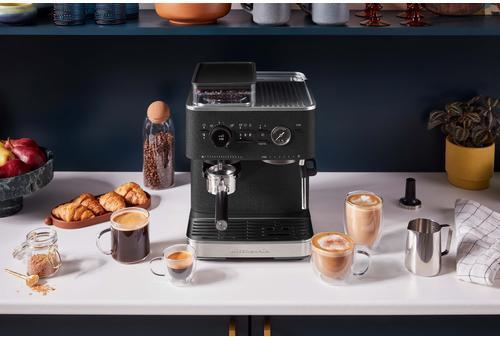 Produktbild KitchenAid 5KES6551EBK Siebträgermaschine mit Mahlwerk