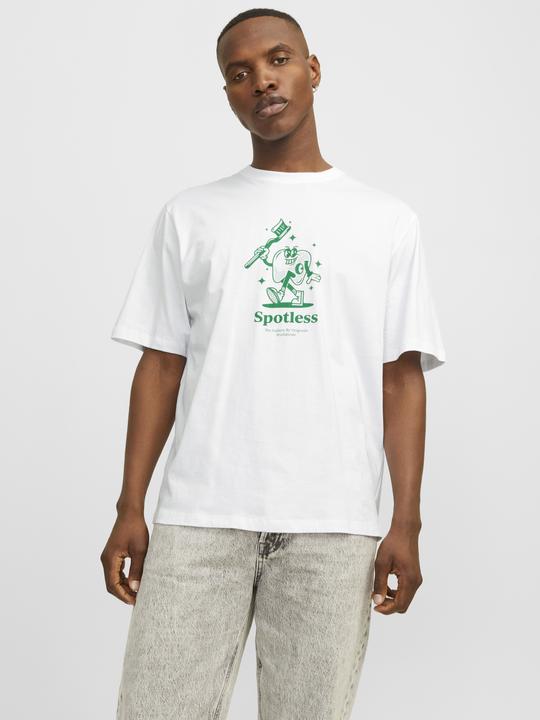Actual product image Jack & Jones Printed round neck T-shirt T-shirt (L)