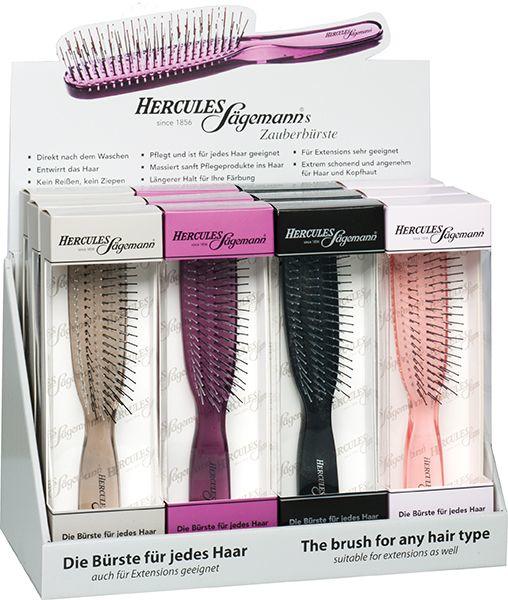 Hercules Sägemann Scalp Brush Display 12er