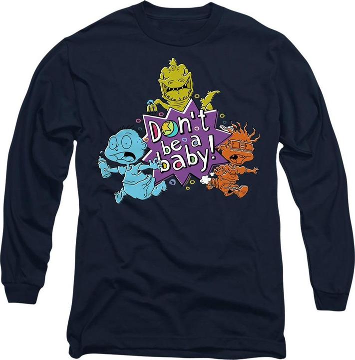 Actual product image Rugrats Unisex Adult Babies Run For The Hills T-Shirt (M)