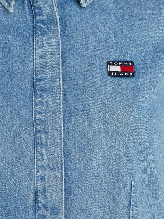 Actual product image Tommy Hilfiger Tjw Badge denim playsuit for women (M)