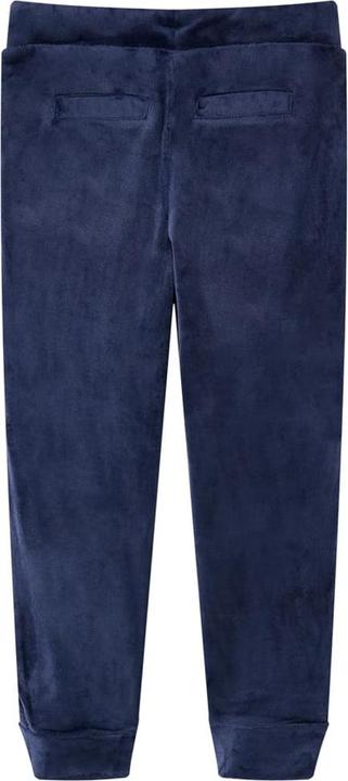 Actual product image VidaXL Children's tracksuit bottoms navy blue 140,Material: 94 (140)