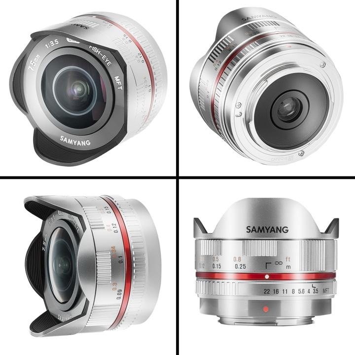 Actual product image Samyang 7.5mm f/3.5-22 MFT (Micro Four Thirds, APS-C / DX)