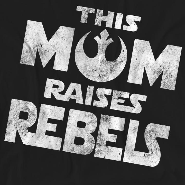 Produktbild Star Wars Mom Raises Rebels TShirt Muttertag (L)