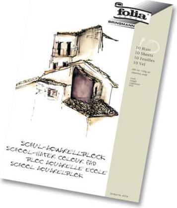 Immagine prodotto Folia Blocco dell'acquerello della scuola (A4, Copertina rigida)