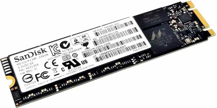 Actual product image HP SSD 256GB - SATA-3 (256 GB, 2.5")