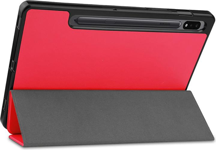 Actual product image Cazy Premium smart case compatible with Samsung Galaxy Tab S8+ - Protective case with pen holder - (Galaxy Tab S8+)