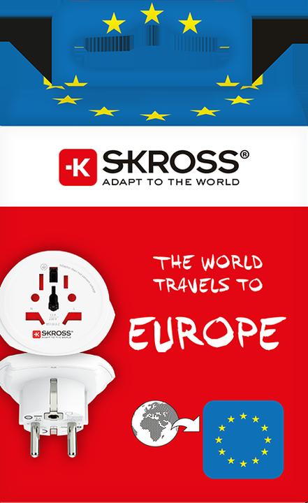 Produktbild Skross Länderstecker World to Europe