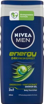 NIVEA Men Energy Shower Shampoo 250ml (250 ml)