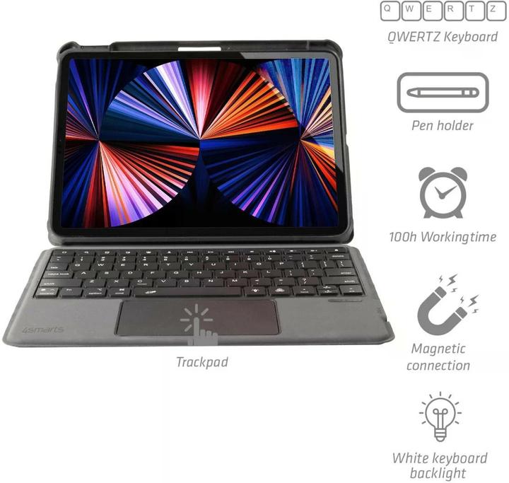 Image du produit 4smarts Cover Solid Pro (CH, iPad 2022 (10e génération))