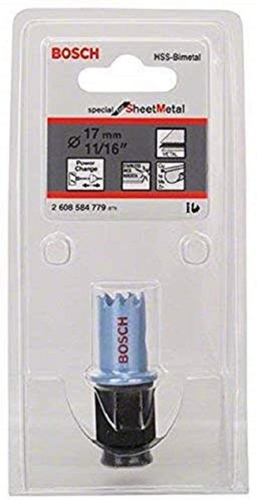Actual product image Bosch Professional Zubehör Hole Saw Special Sheet Metal, 17 mm, 11/16-inch (17 millimetres)