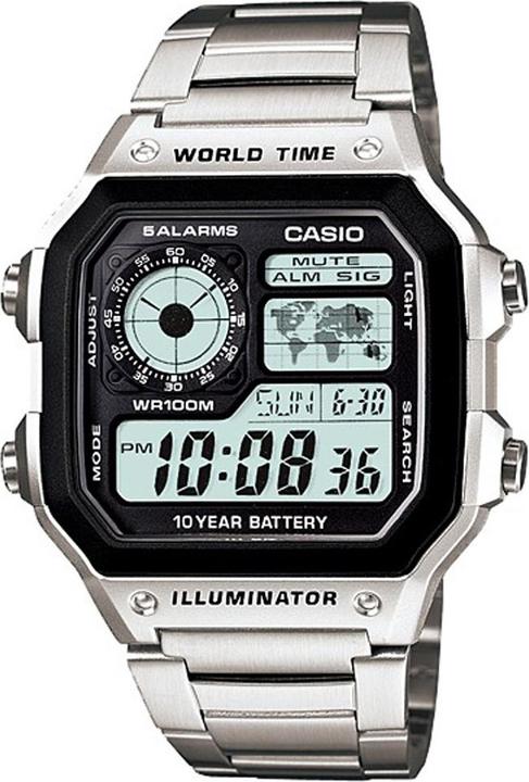 Produktbild Casio Sports - AE-1200WHD-1A (Sportuhr, Digitaluhr, 43 mm)