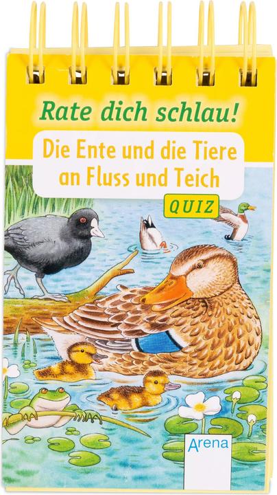 Immagine prodotto Arena Gioco educativo Indovina te stesso intelligente! L'anatra e gli animali sul fiume e lo stagno Quiz (Tedesco, Reichenstetter, Helen, Friederun/Döring, Hans-Günther/Seeberg, 2019)