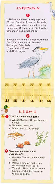 Immagine prodotto Arena Gioco educativo Indovina te stesso intelligente! L'anatra e gli animali sul fiume e lo stagno Quiz (Tedesco, Reichenstetter, Helen, Friederun/Döring, Hans-Günther/Seeberg, 2019)