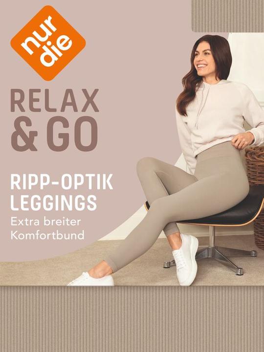 Immagine prodotto Nur Die Ripp-Optik Leggings (44 - 46)