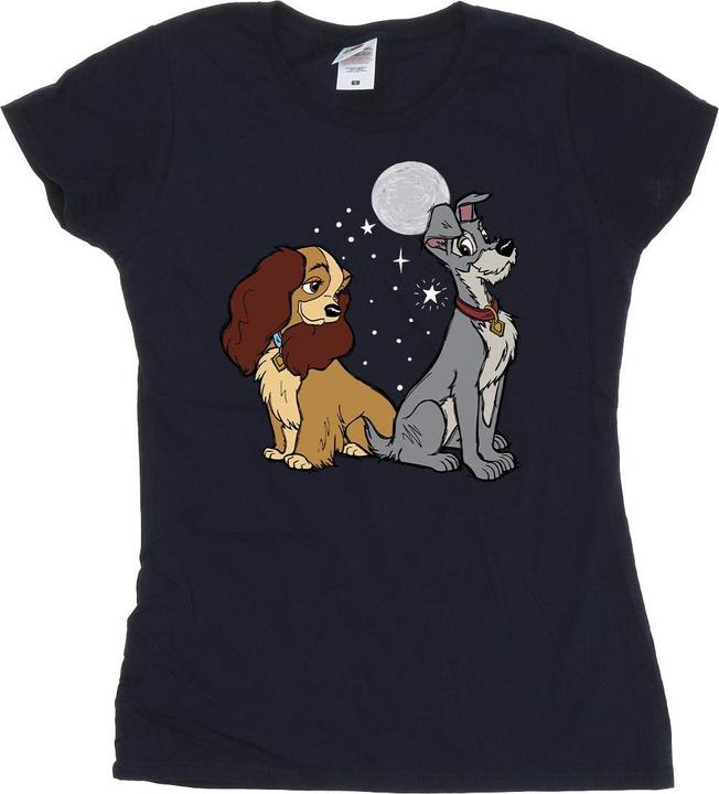 Disney Lady And The Tramp Moon TShirt (M)