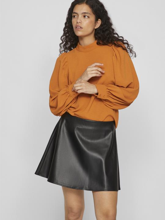 Actual product image Vila High Neck Top with Long Sleeves (34)