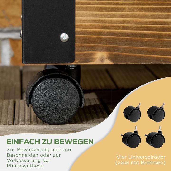Produktbild Outsunny Hochbeet mit Rankhilfe