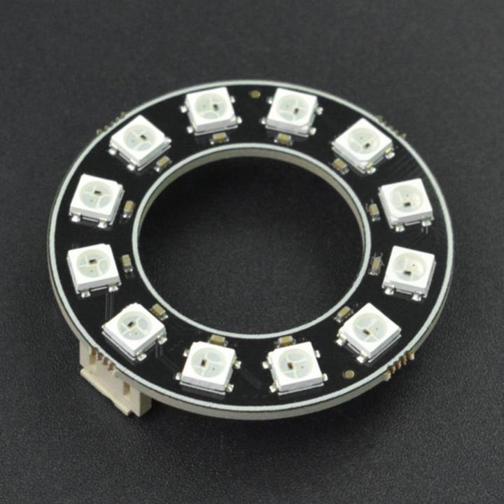 Image du produit DFRobot Neopixel Ring 12x WS2812 RGB LED