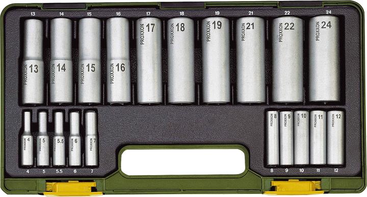 Actual product image Proxxon Deep-socket wrench set (6 mm, 5.5 mm, 8 mm, 12 mm, 11 mm, 7 mm, 4 mm, 5 mm, 10 mm, 9 mm)